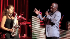 Playing with Philip Bailey and Earth, Wind & Fire (2014)