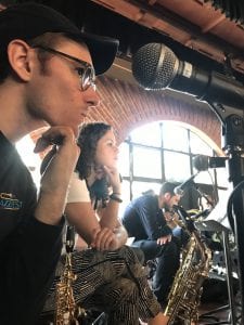 Rehearsal with ALJO in Tijuana, Mexico (May 2018)
