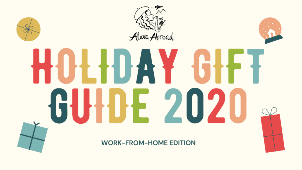 Holiday Gift Guide 2020 work from home edition