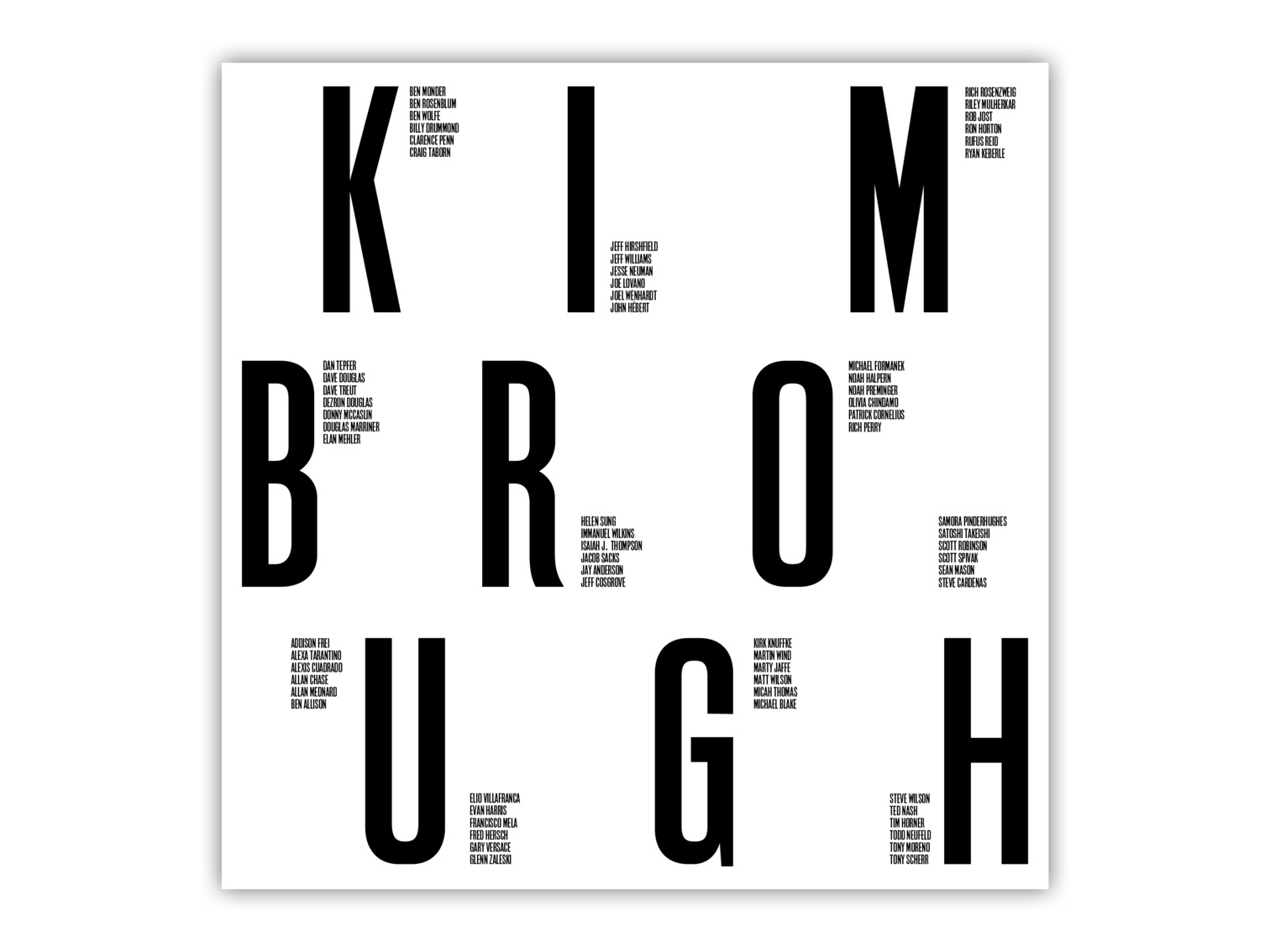 KIMBROUGH album cover
