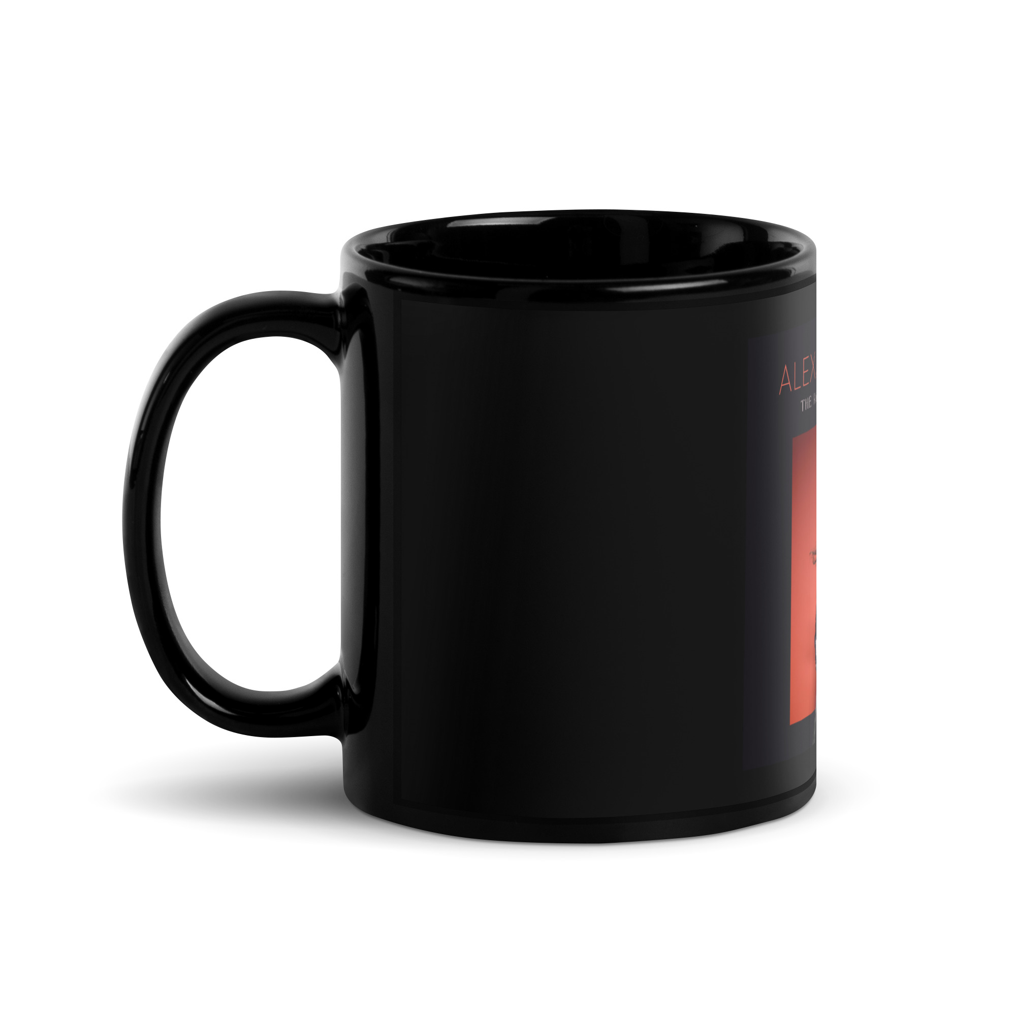 THE ROAR AND THE WHISPER Black Glossy Mug - Image 2