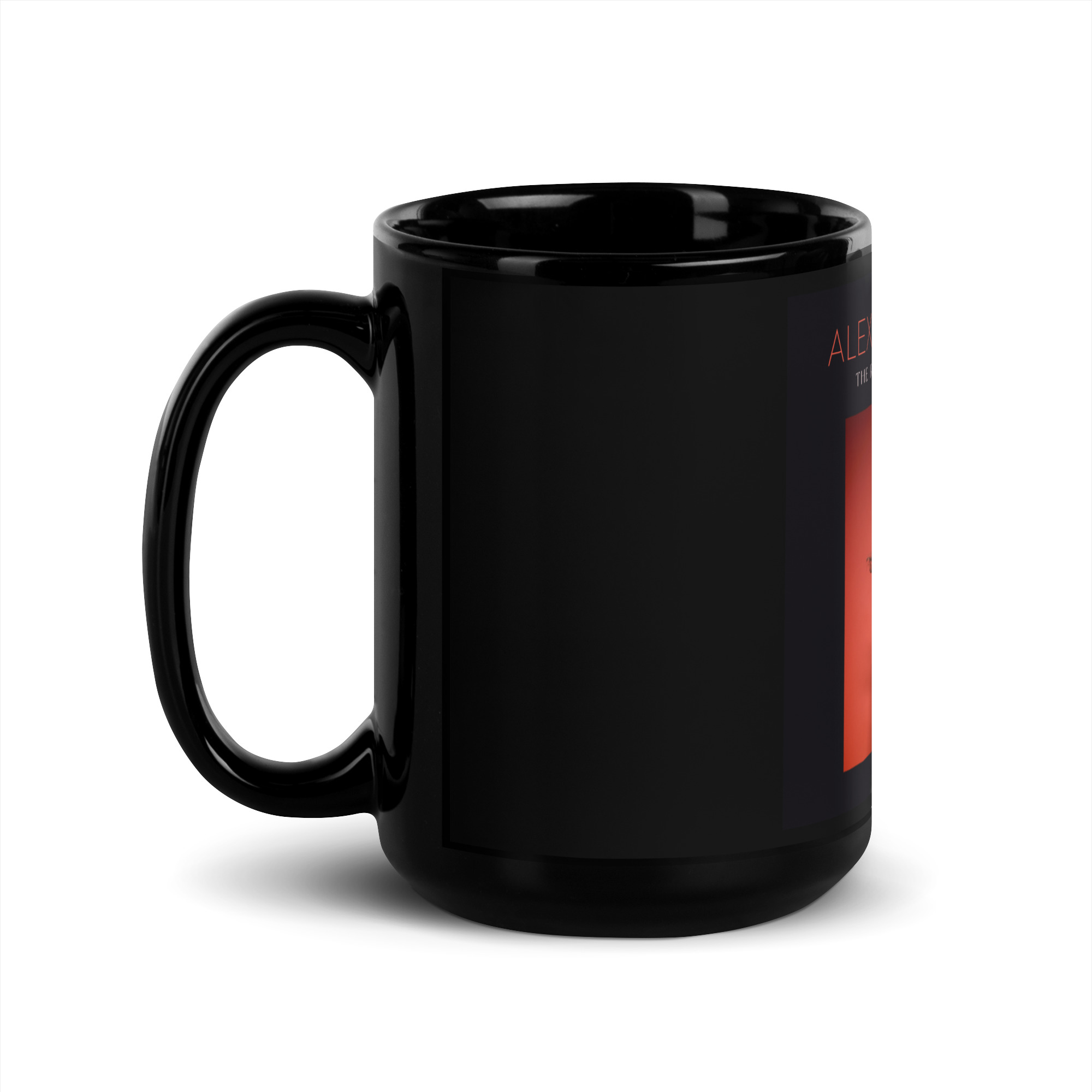 THE ROAR AND THE WHISPER Black Glossy Mug - Image 4