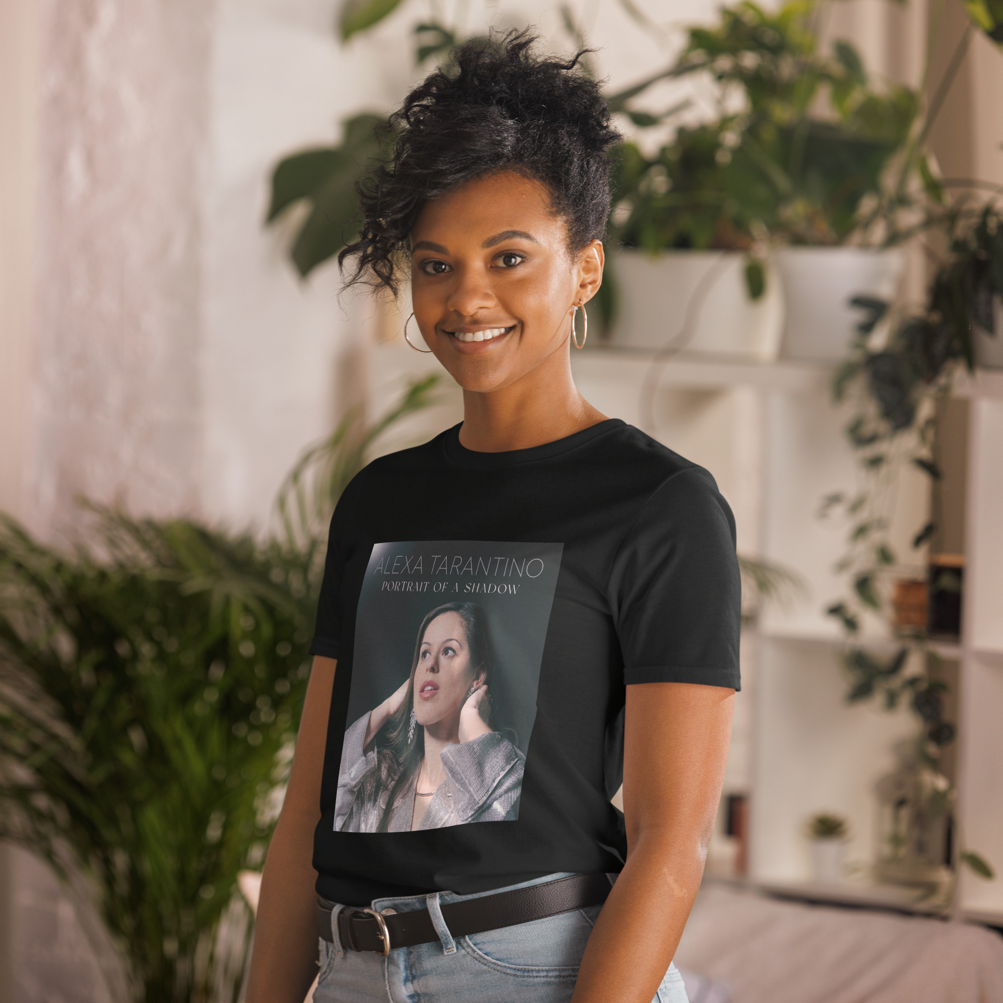 PORTRAIT OF A SHADOW Short-Sleeve Unisex T-Shirt - Image 2