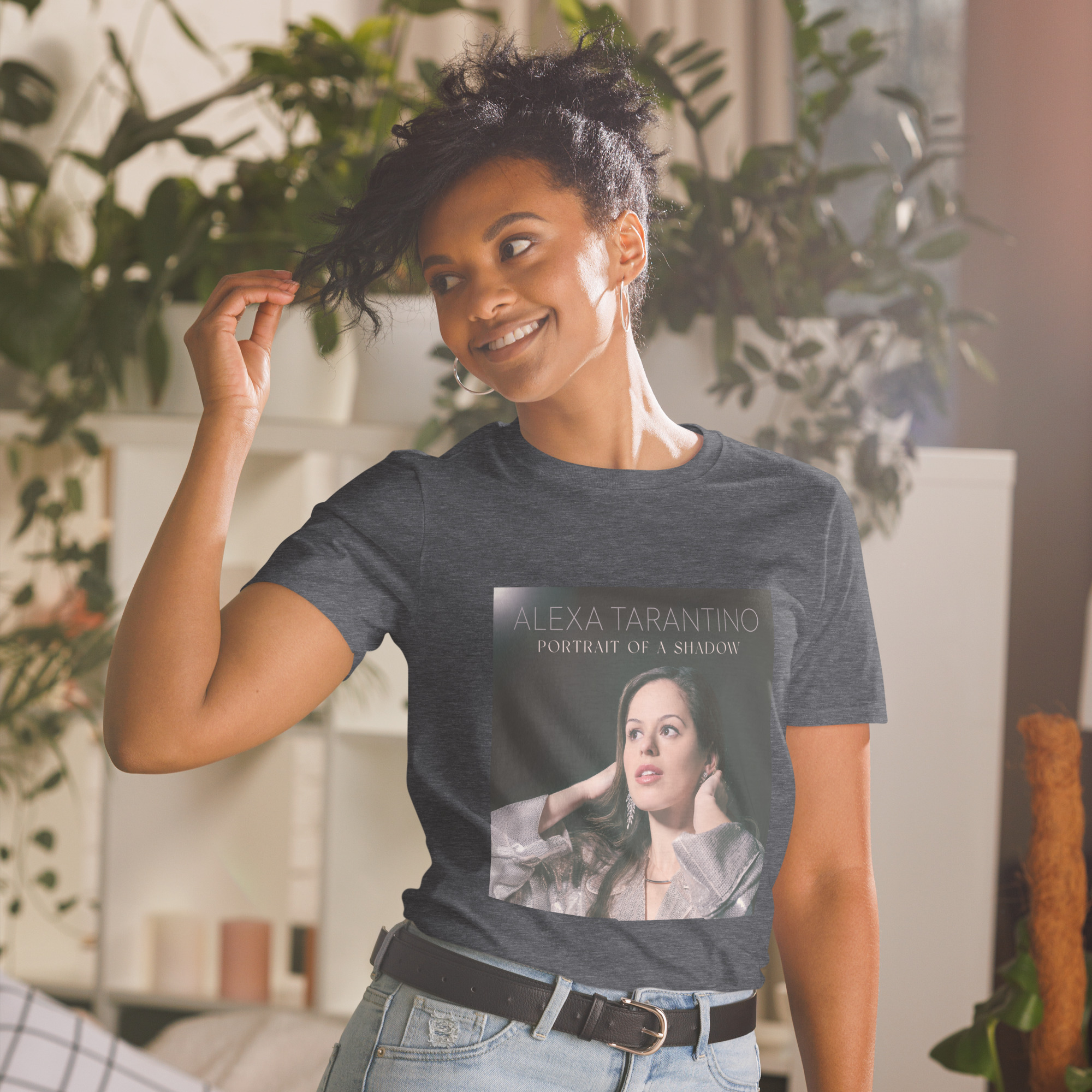 PORTRAIT OF A SHADOW Short-Sleeve Unisex T-Shirt - Image 3