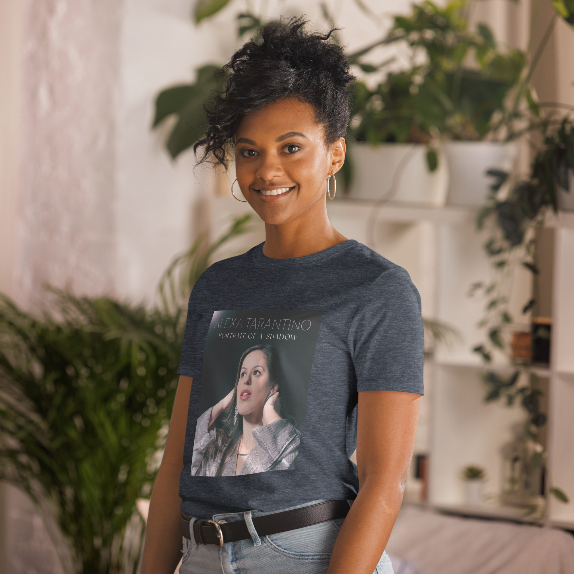 PORTRAIT OF A SHADOW Short-Sleeve Unisex T-Shirt - Image 4