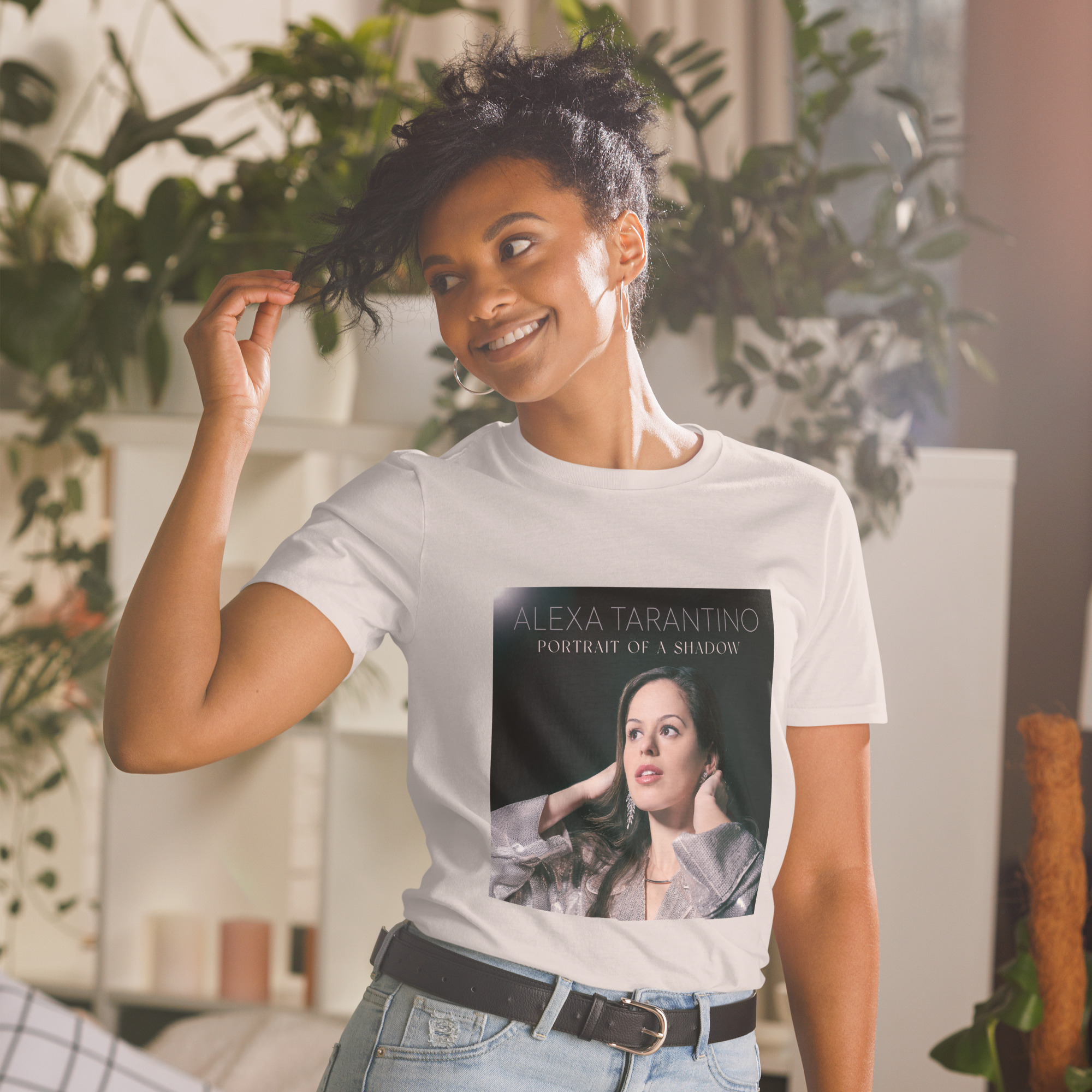 PORTRAIT OF A SHADOW Short-Sleeve Unisex T-Shirt - Image 5